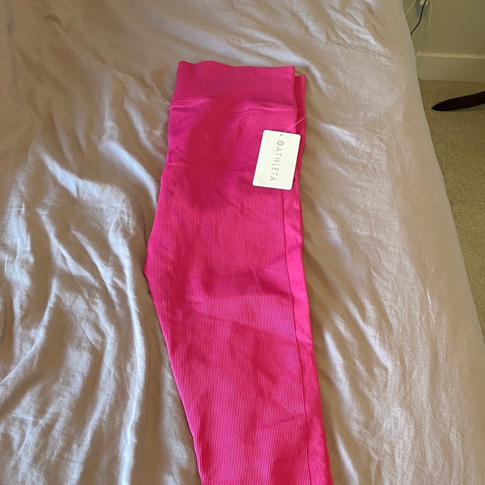 Athleta Girls' Bright Pink Active Leggings